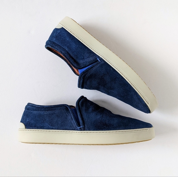 Rag & Bone Blue Suede Leather Slip On Loafer Shoes | Size 11 - Picture 14 of 16